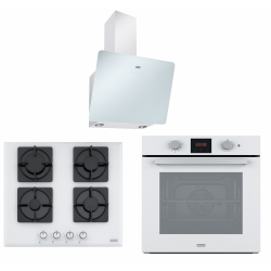 Franke Smart Linear 60 Cm Beyaz Cam Ankastre Set