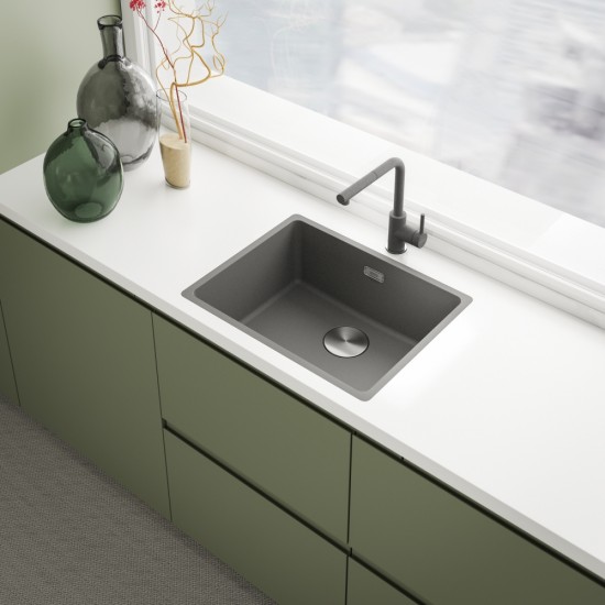 Franke Lina L Spiralli Stone Grey Armatür