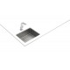 Teka FlexLinea Fortinox RS15 50.40 M-FX Paslanmaz Çelik Evye