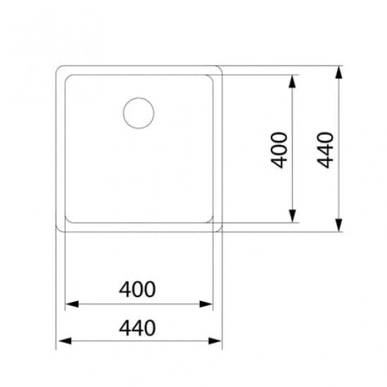 Teka BE LİNEA RS15 40.40 PureClean Paslanmaz Çelik Evye - 115000064