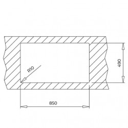 Teka Brooklyn 50 M-XP 1B 1D Paslanmaz Çelik Evye 