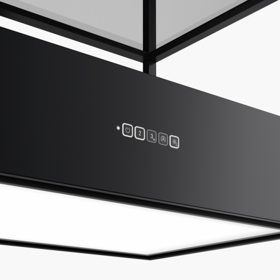 Franke T-Shelf Evolution FMY EVOLUTION F160 Mat Siyah Ada Tipi Davlumbaz