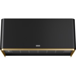 Franke Mythos Masterpiece FMY W BK M/GD 80 KL Matt Black + Gold Davlumbaz