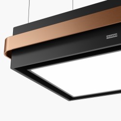 Franke Mythos Masterpiece FMYS BK/CP F80 KL Matt Black+Copper Ada Davlumbaz