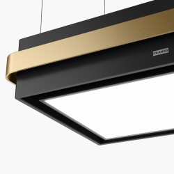 Franke Mythos Masterpiece FMYS BK/GD F80 KL Matt Black+Gold Ada Davlumbaz