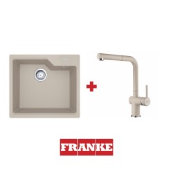 Franke Kampanya Urban UBG 610-56 Sahara Evye & Active Plus 2.0 Sahara Armatür