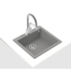 Teka Forsquare 50.40 Tezgah Üstü Stone Grey Evye - 115230006 