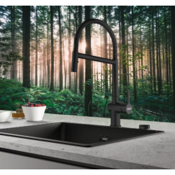 Franke Active Plus Semi Pro Duşlamalı Matt Black Armatür - 115.0653.409