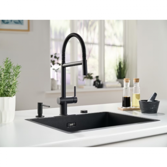 Franke Icon Duşlama Özellikli Spiralli Matte Black Armatür Görseli