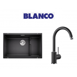 Blanco Subline 700 U Level Tezgah Altı 1.5 Gözlü Antrasit Evye + Mida Antrasit Spiralsiz Armatur Blanco Subline 700 U Level Tezgah Altı 1.5 Gözlü Antrasit Evye + Mida Antrasit Spiralsiz Armatur
