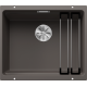 Blanco Etagon 500 U Tezgah Altı Tek Hazneli Damlalıksız Granit Volcano Gri Evye - 527258