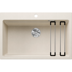 Blanco Etagon 8 Tezgah Üstü 1 Gözlü Soft Beyaz Granit Evye - 527079