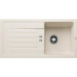 Blanco Favum 45 S Tezgah Üstü 1 Gözlü Granit Soft Beyaz Evye - 527083