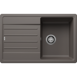 Blanco Legra 45 S  Tek hazneli Tezgah Üstü 78 Lik Granit Volcano Gri Evye - 527268