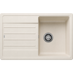Blanco Legra 45 S  Tek hazneli Tezgah Üstü 78 Lik Granit Soft Beyaz Evye - 527085