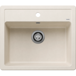 Blanco Legra 6 Tezgah Üstü 1 Gözlü Damlalıksız Granit Soft Beyaz Evye - 527086