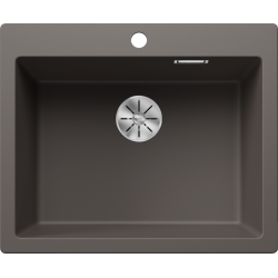 Blanco Pleon 6 Tezgah Üstü Tek Gözlü Damlalıksız Granit Volcano Gri Evye - 527320