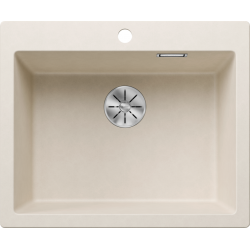 Blanco Pleon 6 Tezgah Üstü Tek Gözlü Damlalıksız Granit Soft Beyaz Evye - 527137