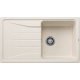 Blanco Sona 5 S Tezgah Üstü Her İki Yöne Kullanılabilir Soft Beyaz Granit Evye - 527151