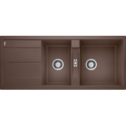 Blanco Metra 8 S  Tezgah Üstü 2 Gözlü Granit Kahve Evye - 515048