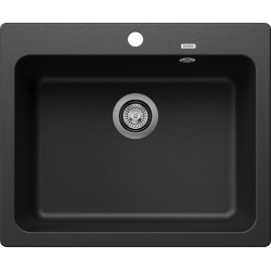 Blanco Naya 6 Tezgah Üstü Damlalıksız Antrasit Granit Evye - 519638