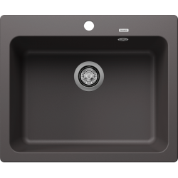 Blanco Naya 6 Tezgah Üstü Damlalıksız Kaya Gri Granit Evye - 519639