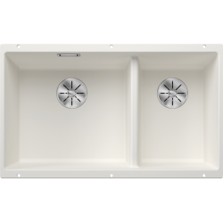 Blanco Subline 430/270-U Silgranit Beyaz Tezgah Altı Evye - 523155