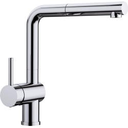 Blanco Linus S Spiralli Sol Elcikli Krom Armatür - 514016