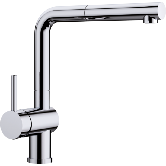 Blanco Linus S Spiralli Sol Elcikli Krom Armatür - 514016