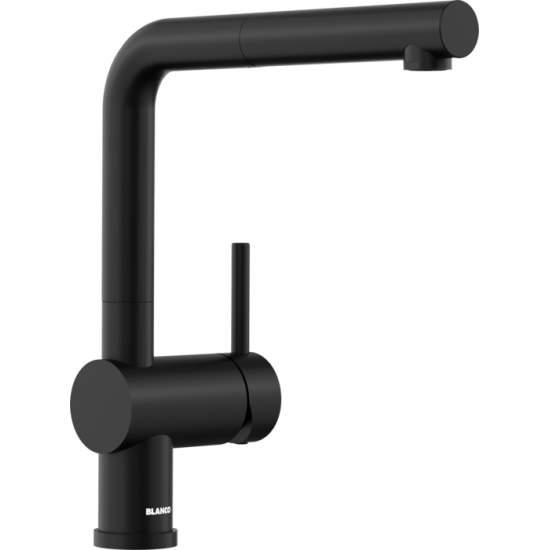 Blanco Linus S Spiralli Mat Siyah Armatür - 525807