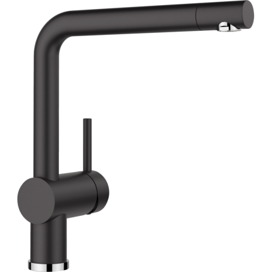 Blanco Linus Spiralsiz Siyah Armatür - 526149