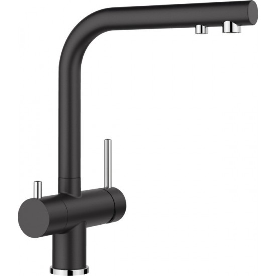 Blanco Fontas II Arıtmalı Spiralsiz Siyah Armatür - 526157