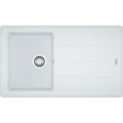 Franke Basis BFG 611-86 Granit Bianco/Beyaz + Active Plus Bianco/Beyaz  Armatur Kampanyası