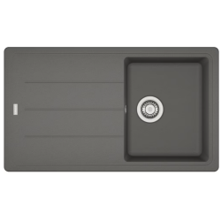 Franke Basis BFG 611-86 Fragranite Stone Grey  Tezgah Üstü Granit Evye - 114.0655.947