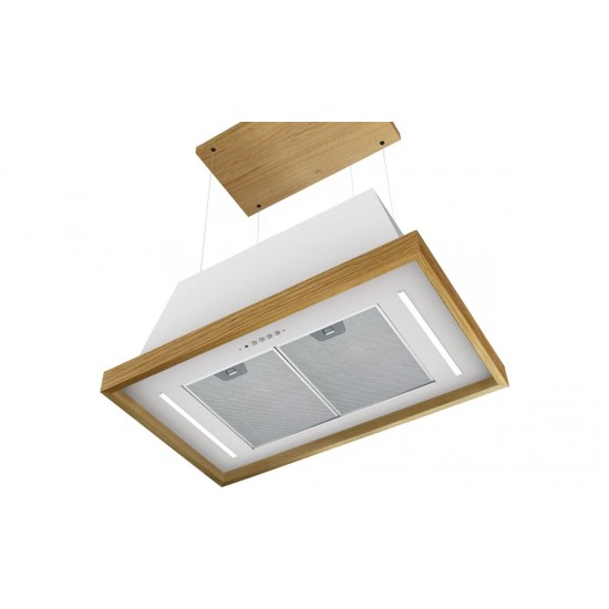 Faber The Isola EV8 WH MATT F80 SC Mat Beyaz Ada Tipi Davlumbaz
