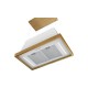 Faber The Isola EV8 WH MATT F80 SC Mat Beyaz Ada Tipi Davlumbaz