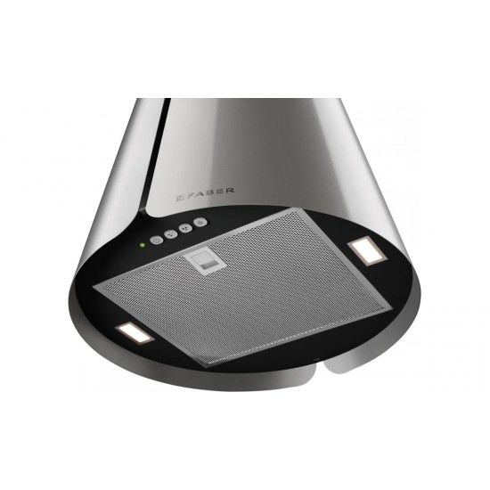 Faber BEAT INOX F45 Inox Ada Tipi Davlumbaz