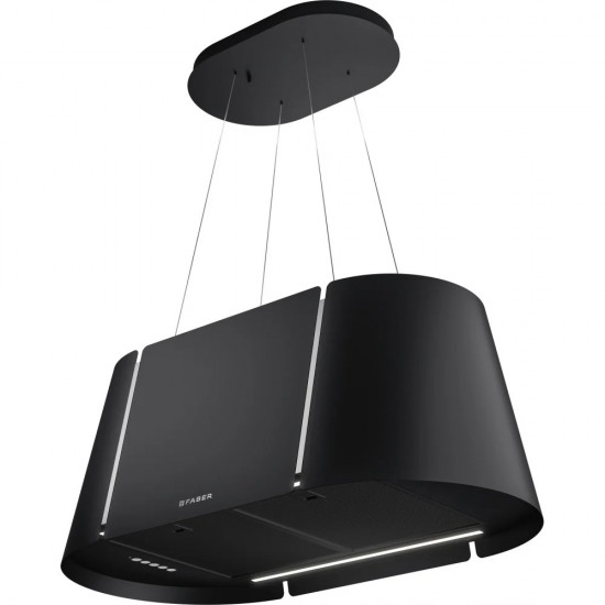 Faber BEAT XL BK MATT F80 Mat Siyah Ada Davlumbaz