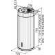 Faber Corinthia Isola EV8+ DG MATT/CONCRETE A37 Koyu Mat Gri/Concrete Gri
