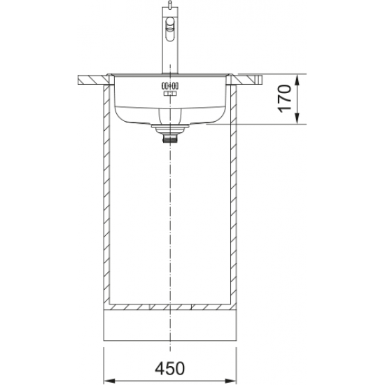 Franke RBX 110 Tezgah Altı Çelik Eviye - 101.0692.523