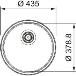 Franke RBX 110 Tezgah Altı Çelik Eviye - 101.0692.523