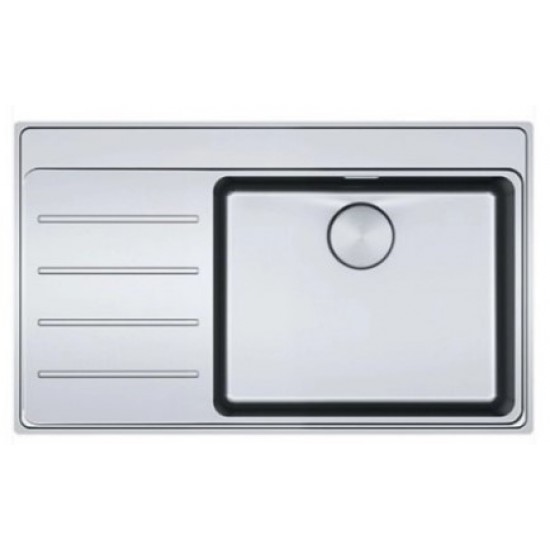 Franke Mythos MYX 211-86 Inox Sol Damlalıklı Evye