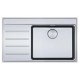 Franke Mythos MYX 211-86 Inox Sol Damlalıklı Evye