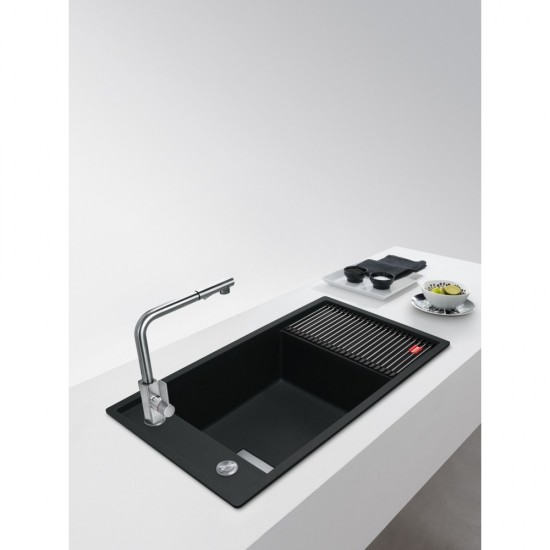 Franke Fresno FSG 611-88 Granit Nero Evye