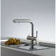 Franke Atlas Çift Elcikli Arıtma Takılabilen Spiralsiz Inox Armatür