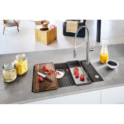 Franke Kubus 2 KNG 110-62 Stone Grey Evye