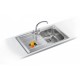 Franke Neptun Slimtop NEX 211-86 İnox Sağ Damlalıklı Çelik Evye