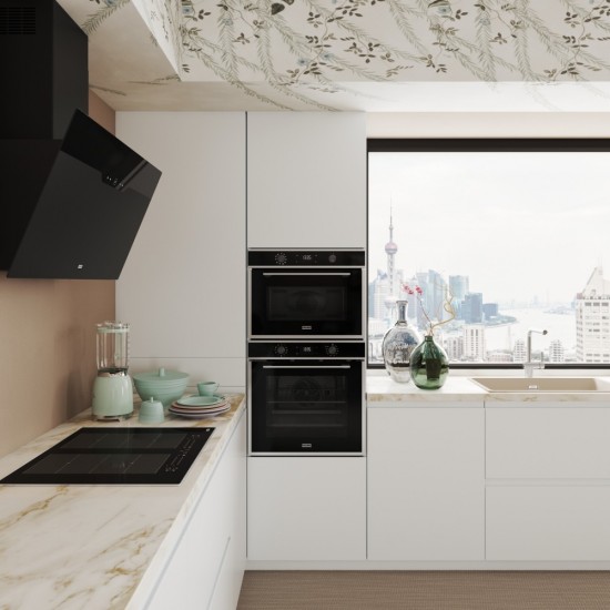 Franke Maris FMA 654 I F BK XS Siyah + Inox İndüksiyonlu Ankastre Ocak