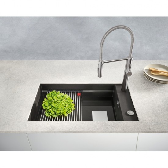Franke Kubus 2 KNG 110-62 Nero Granit Evye