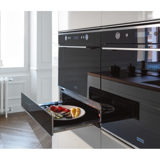 Franke Mythos FMY 14 DRW XS Siyah + Inox Isıtma Çekmecesi